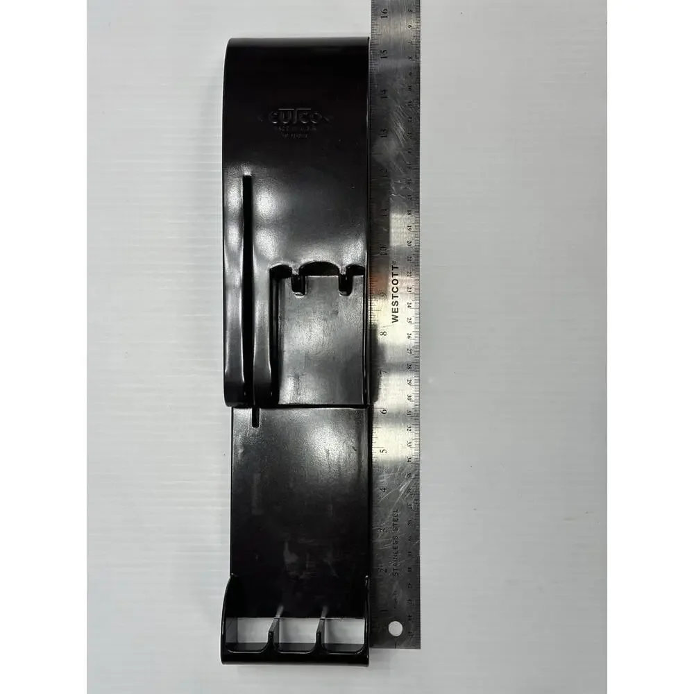2 Cutco Knife Holder Wall Mount Tray Caddy Storage 6 Slot‎ & 4 Slot  Brown